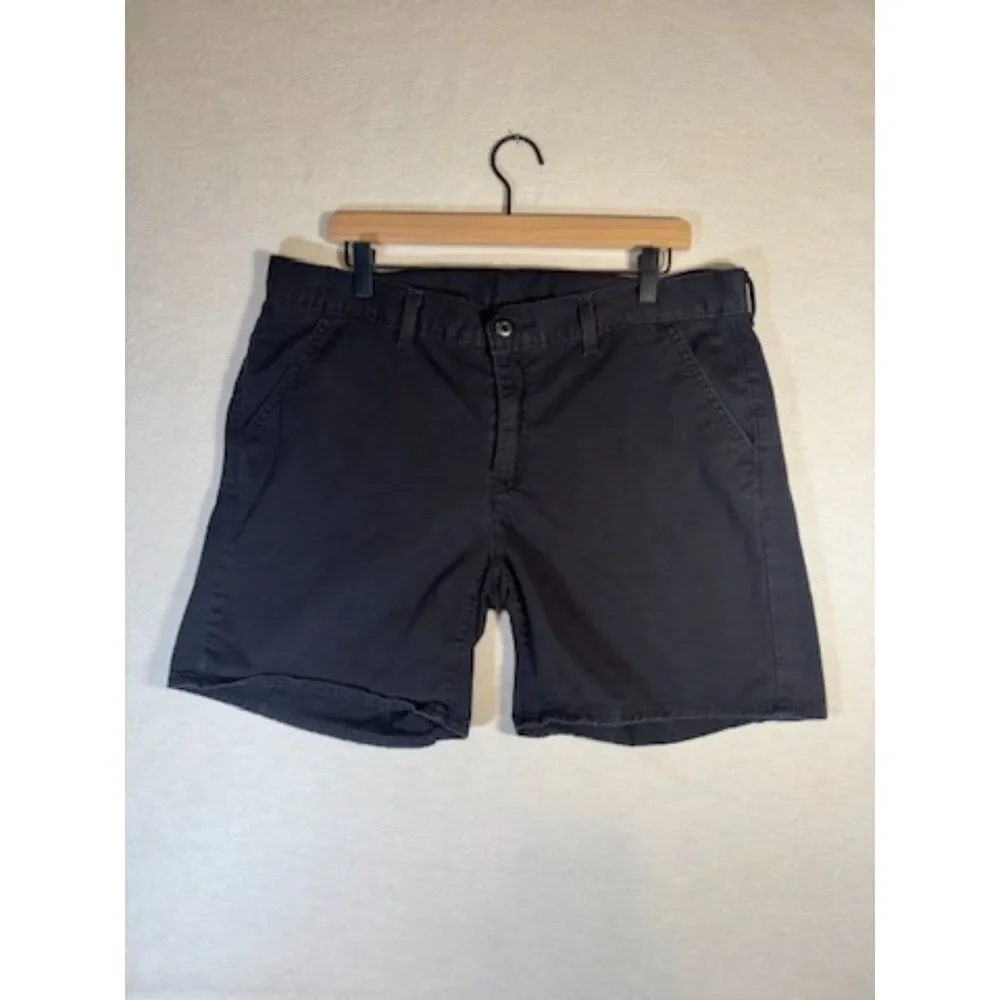 Levi's Black Cotton Blend Shorts Men's 33